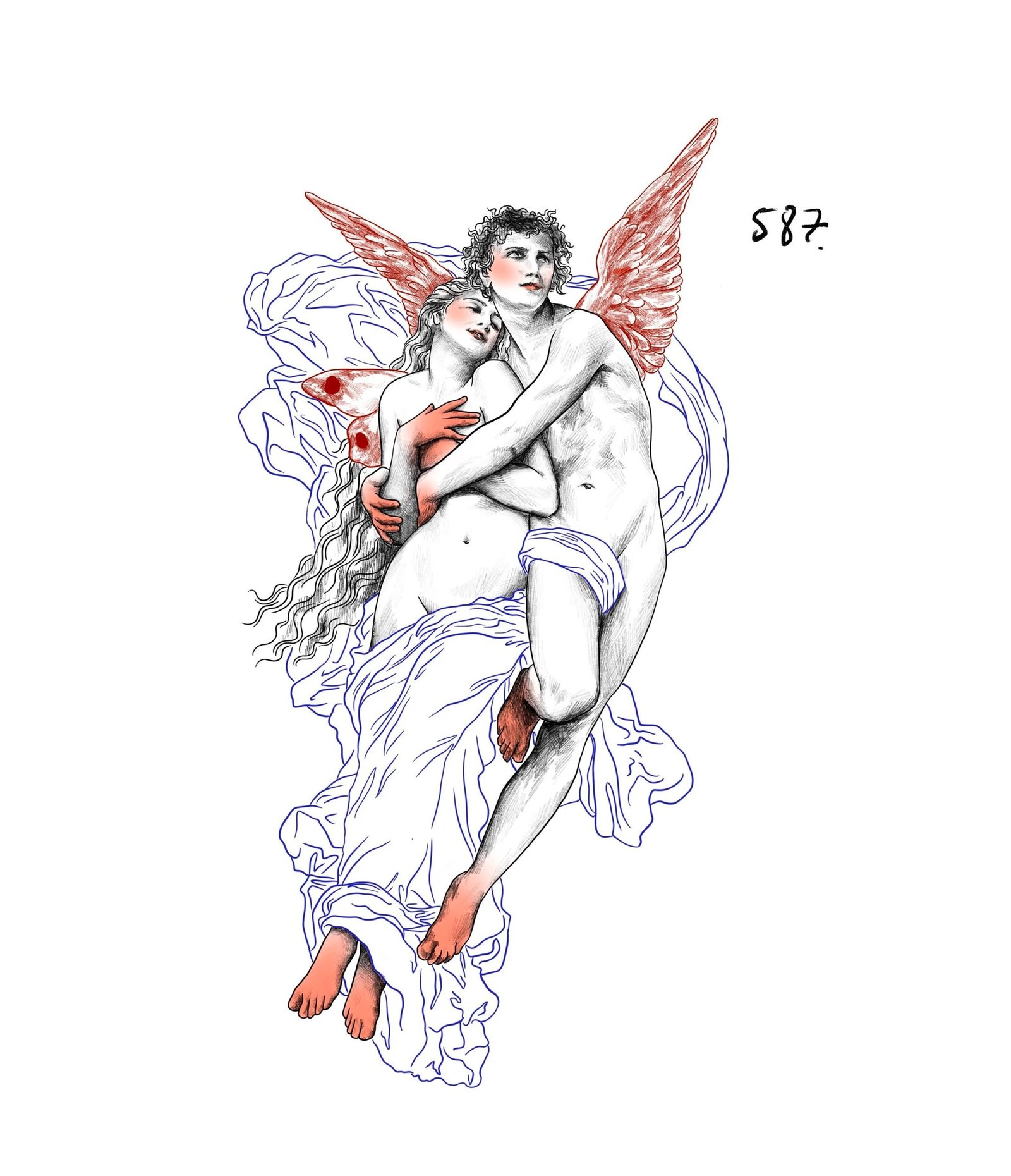 Flash tattoo 587