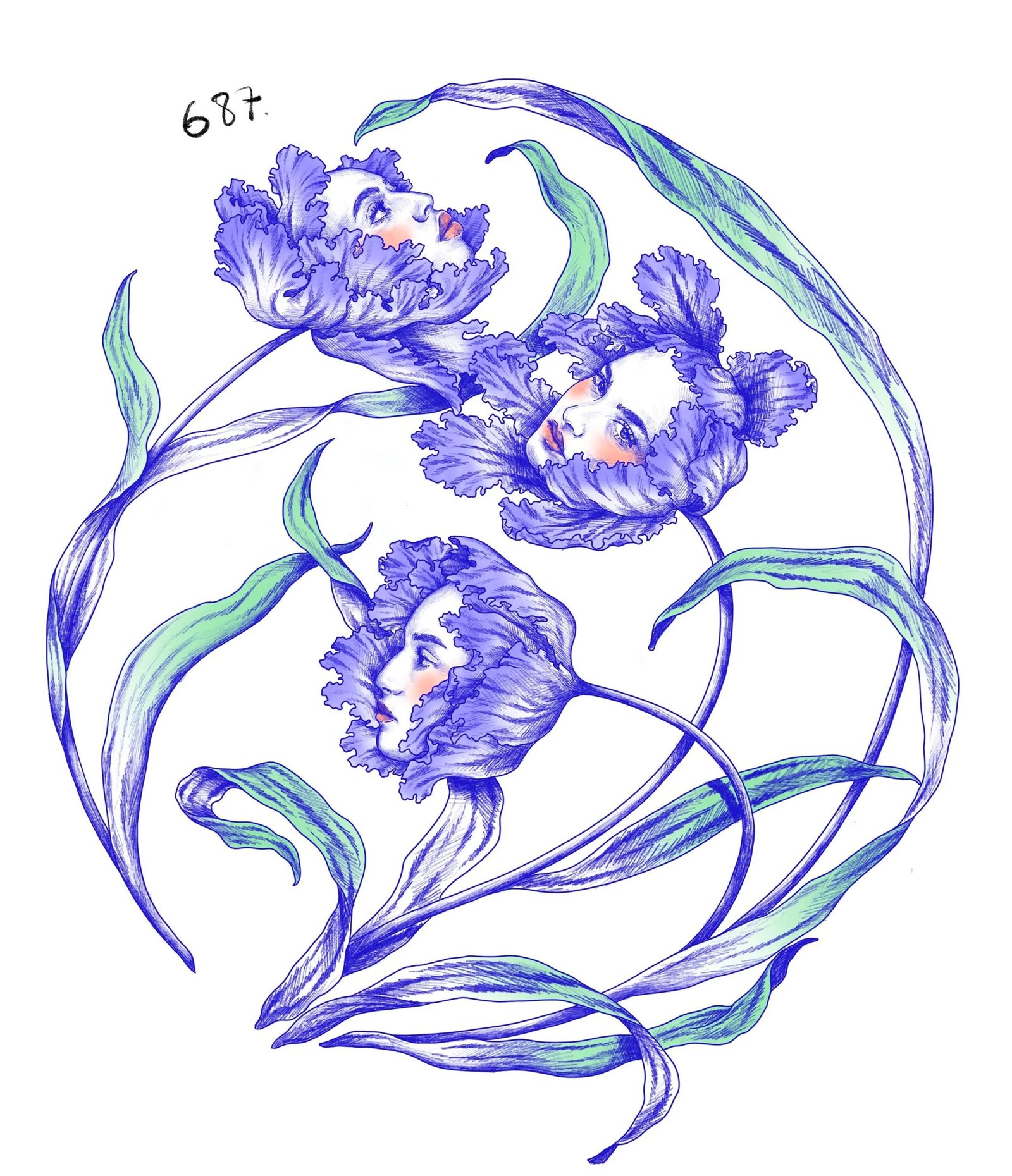 Flash tattoo 687
