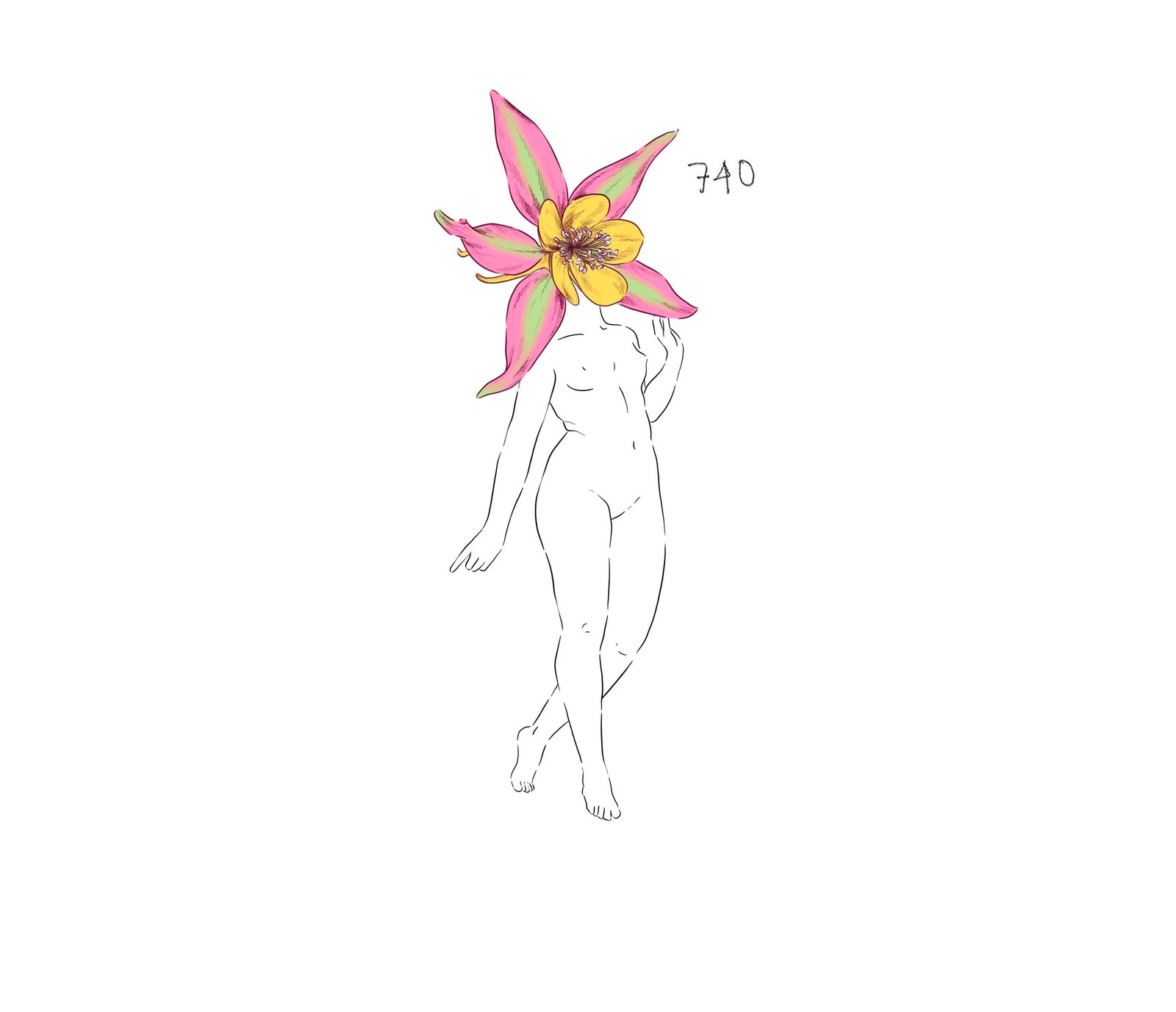 Flash tattoo 740