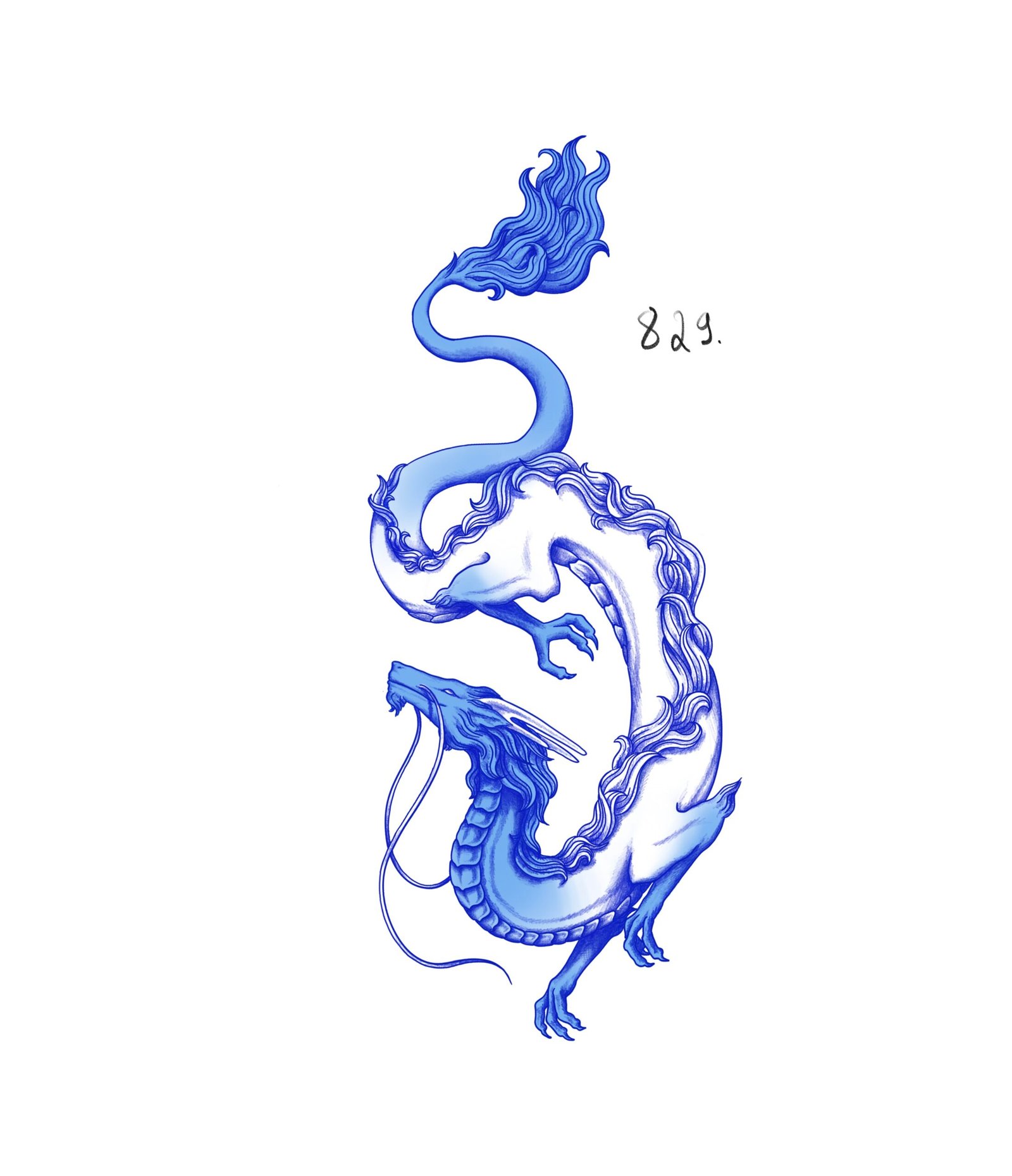 Flash tattoo 829